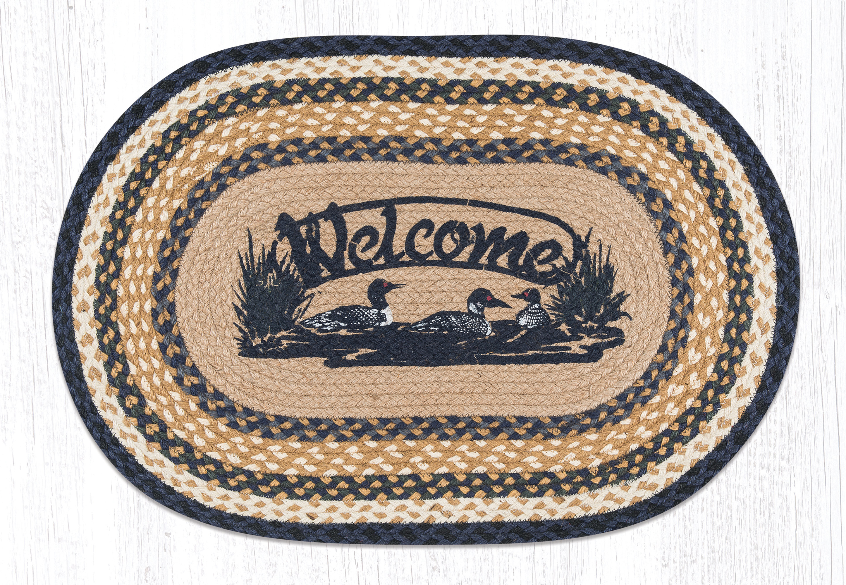 Earth Rugs Welcome Loons Printed Area Rug | Wayfair