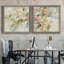 Floral Blush I - ensemble de 2 reproductions d'art sur toiles-1853702878-1853702876