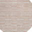 Tapis intérieur lavable rayé 8 pi