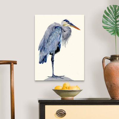 Heron Study II, art mural sur toile