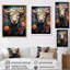 Yak Cosmic Highlanders II sur impression sur toile-169606209-169606212