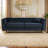 87.01"W Modern Tufted Velvet Sofa-1116233940