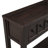 Tarsita Rustic Entryway Console Table Long Sofa Table with Drawers and Bottom Shelf Entryway Table-1463949853