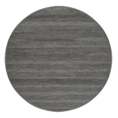 Tapis gris uni lavable à la machine