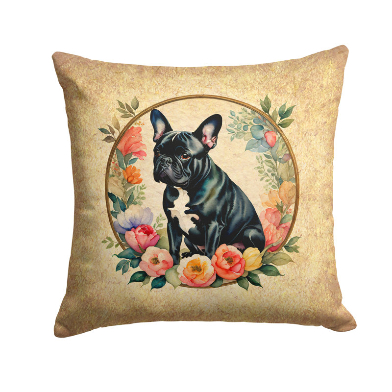 Outdoor Throw Pillow, 14" H x 14" W x 3" D