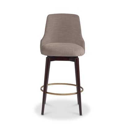 Zoe Swivel Upholstered Stool