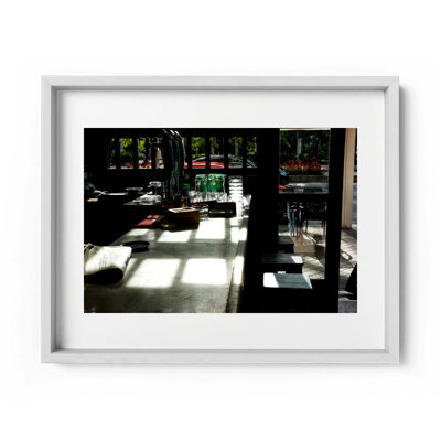 Madrid Café Morning Print by Joseph Regan