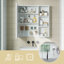 Rapolas Framed Mirrored Bathroom Cabinets with Mirror