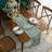 Modern Floral Print Table Runner With Tassel-1155136215-1155136209