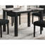 1pièce table de salle à manger rectangulaire en faux marbre-379735685-379735686-379735690
