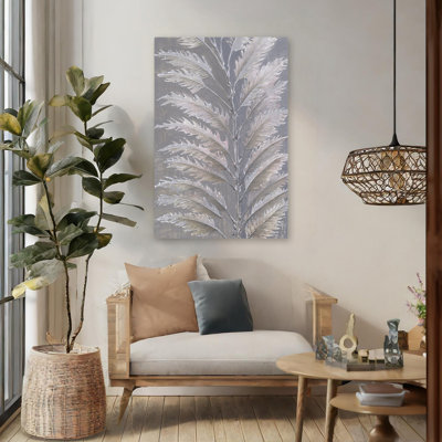 Doux fougère I - verdure contemporaine avec feuilles de fougère