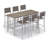 Travira Powder Coated Aluminum Outdoor 32'' Bar Stool-1613001304