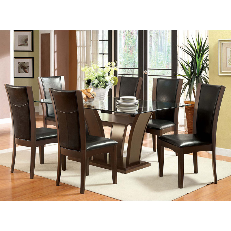 Chaises d'appoint 2 pièces Style Comfort, Noir