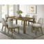 Chaise d'appoint Bryant (brun clair) rembourrée (ensemble de 2)