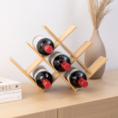 Tabletop Wine Bottle Rack