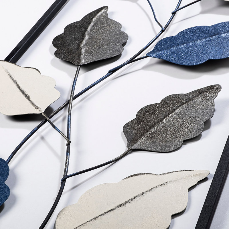 Handmade Decorative Metal Wall Accessory, 12.6 x 35.4 inches | 100% Metal, Thickness: 0.06 inches | Unique Hand-Painted Design, Perfect for Home Decor | Versatile Wall Hanging with Distinctive Color Variations