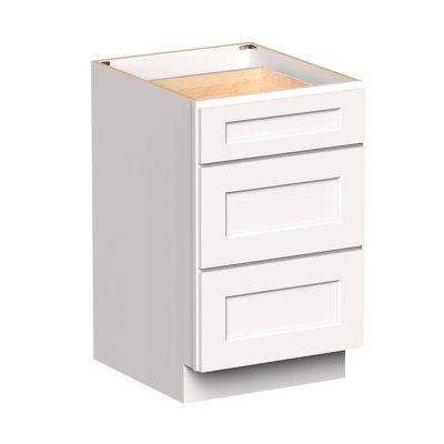 CASAINC Ready-to-Assemble W21"x D24"x H34.5" Kitchen Drawer Base Cabinet