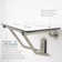 White Shower Bench Seat