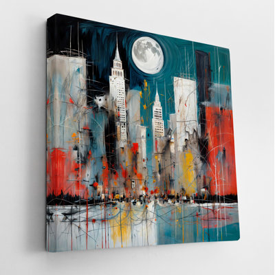 Moonlit Cityscape