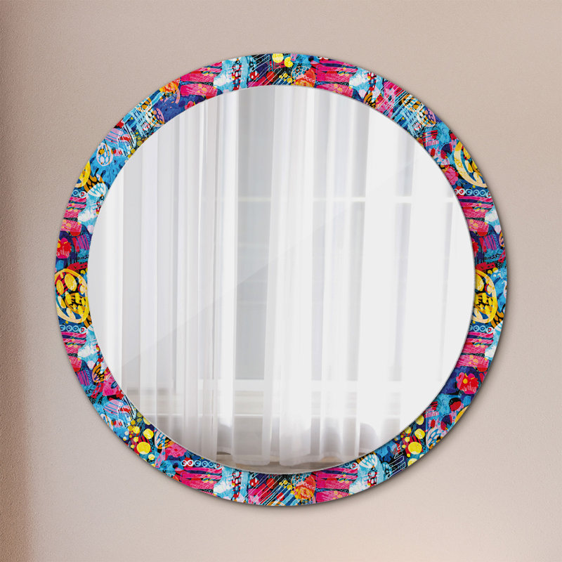 Huldar Glass Flat Wall Mirror