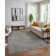 Ebru Area Rug in Gray