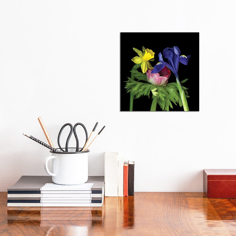 Iris Mini VII 1 Piece Wrapped Canvas Wall Art, 30.48 cm H x 30.48 cm W