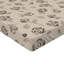 Drap-housse Ambesonne Garden Scene Simple Modern Flowers Dark Slate Blue-106698455