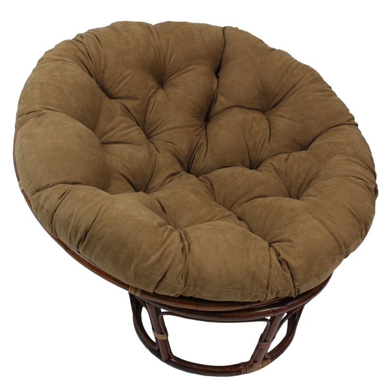 Outdoor 7'' Seat Cushion, Camel, 52" W x 52" D