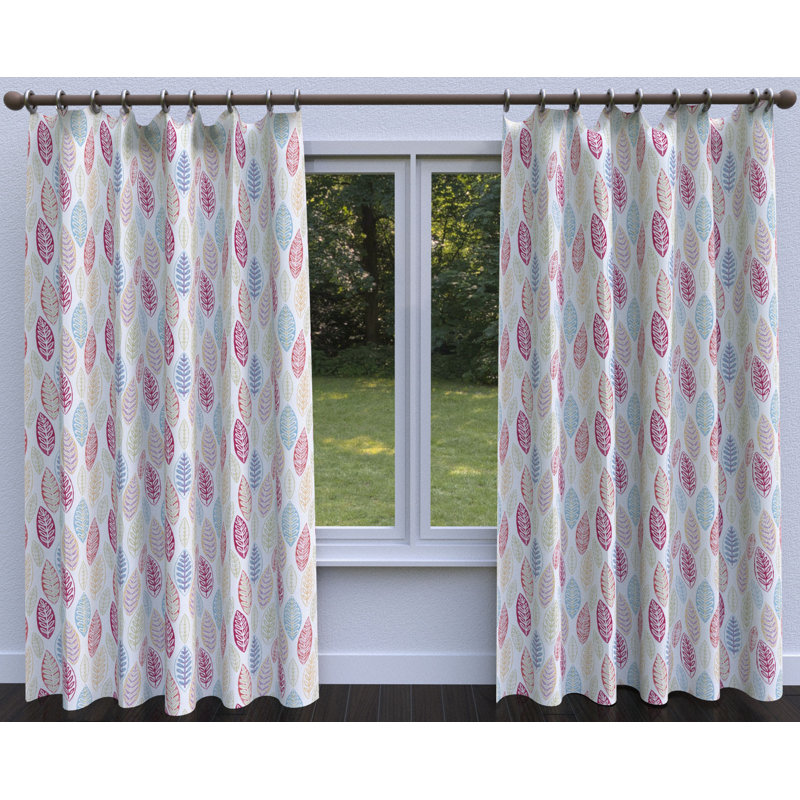 Tissu à imprimé floral, Rose / beige