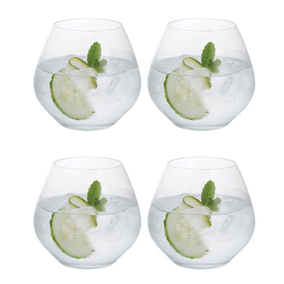 Dartington Crystal Origin 4 - Piece 440ml Glass Drinking Glass Glassware Set