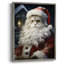 «Santa Paws II», reproduction encadrée - bois massif-2071118680
