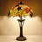 Tiffany Table Lamp Maple Leaf Stained Glass Desk Lamp 16X16X24 Inches Reading Light
