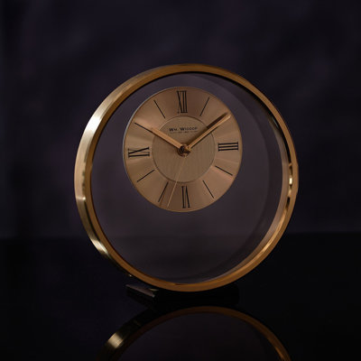 Ovid Roman Numeral Tabletop Clock