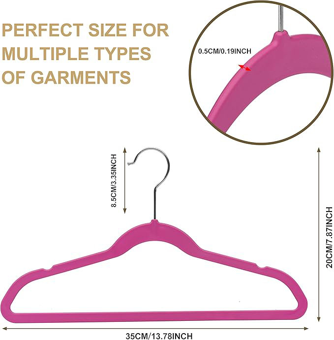Crochets pivotants pour chemises en plastique de qualité pour enfants (240), Rose