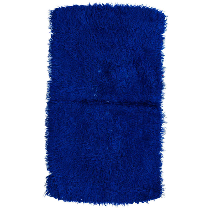 Tapis bleu Odea