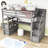 Helmuts Kids Loft Bed with Drawers-393009060-393009063