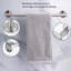 Ensemble de quincaillerie de salle de bain 6 pièces-72549132