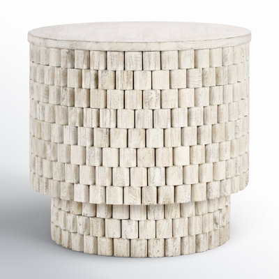 Abshire 25" Solid Wood End Table