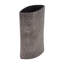 Vase décoratif Faye, œil de bois, grain de bois, aluminium brun 12 po