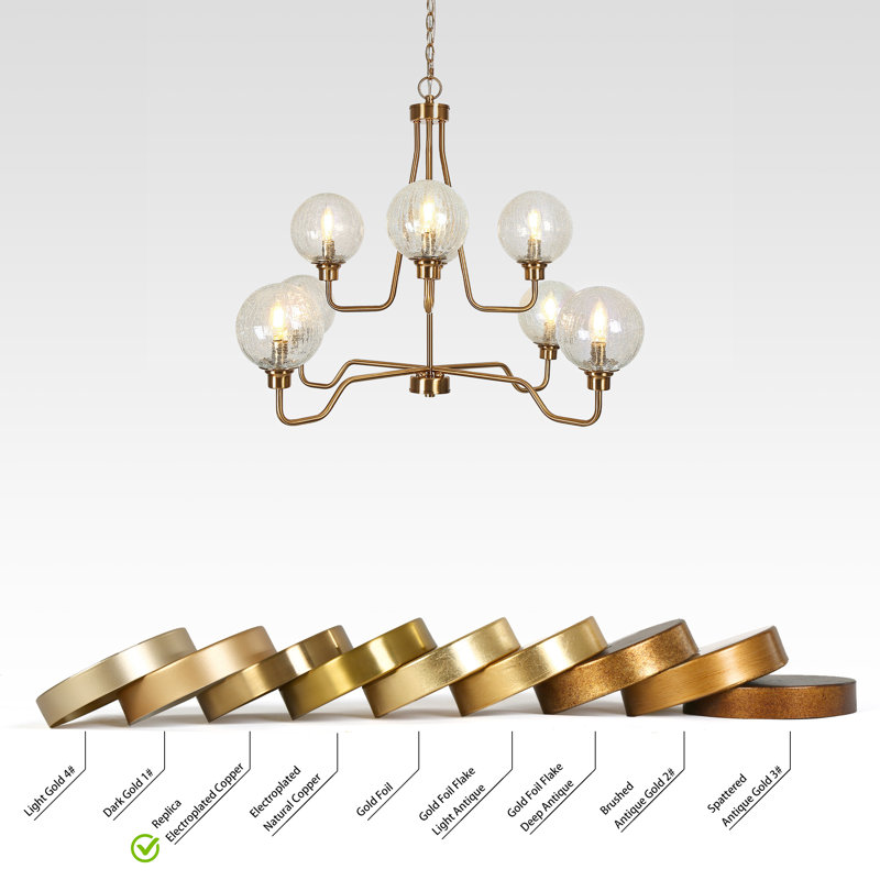 Hampson 8 - Light Dimmable Tiered Large Chandelier