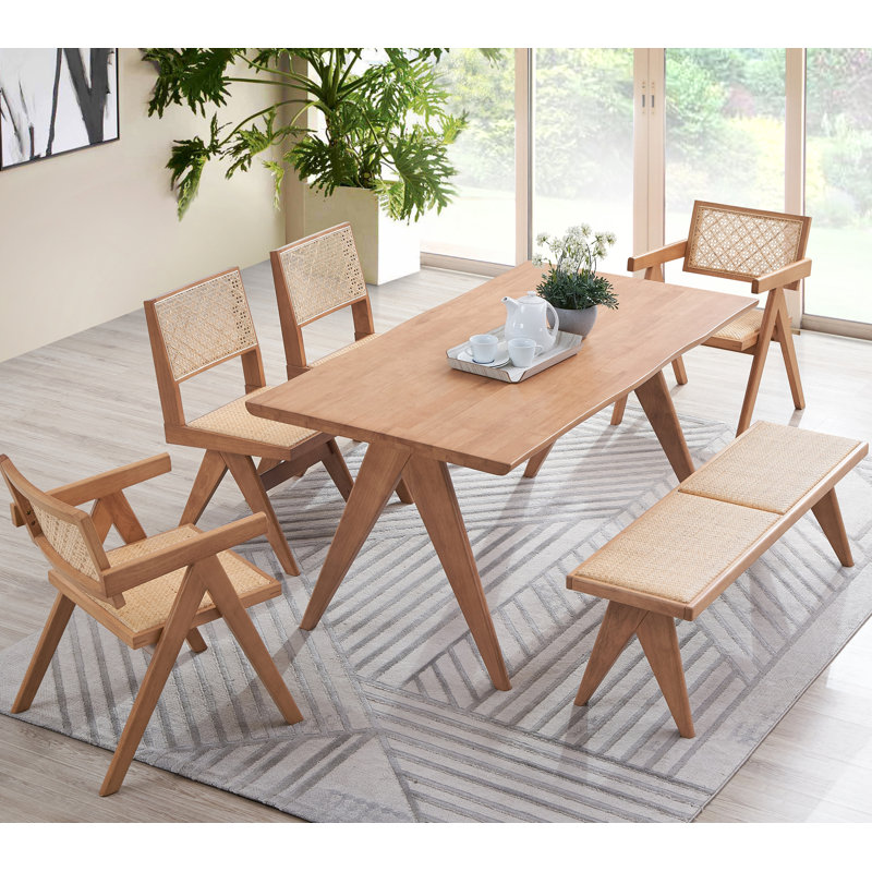 Dining Table With V Shape Legs