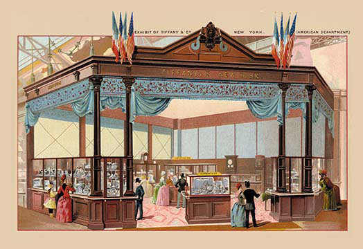 «Exposit of Tiffany and Co. à l'exposition de Paris, 1889», impression