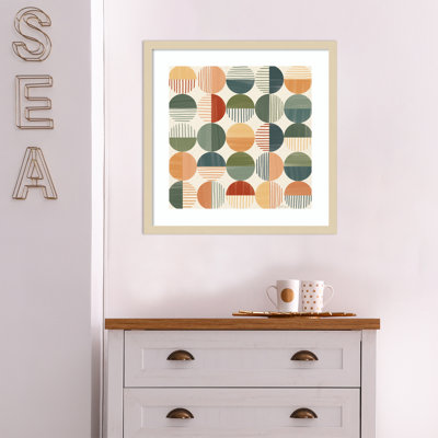 «Born to Roam Pattern II» par Janelle Penner - reproduction encadrée