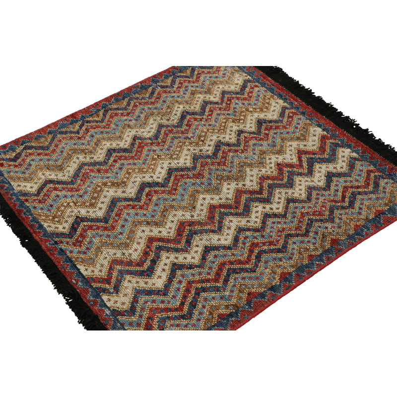Burano One-of-a-Kind Hand Knotted Area Rug, Rectangle 2'11" x 3'