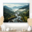 «USA Great Smoky Mountains Landscape III - USA», reproduction sur toile encadrée