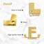«Living Is not Easy», décoration murale en métal, lettre fendue, cadeau unique, décoration murale-94208264-94208267