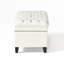 Banc de rangement avec repose-pieds Cancia-21430049