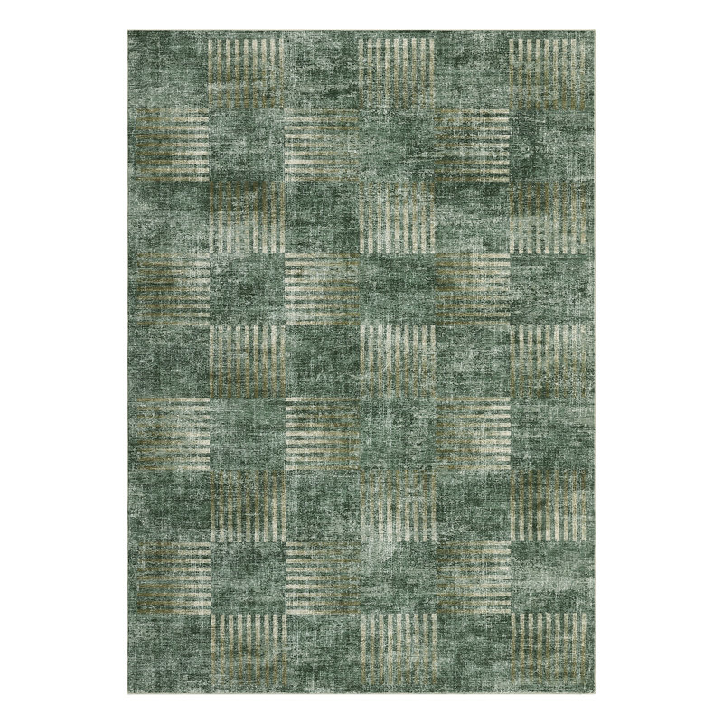 Modern Abstract Area Rugs for Living Room, Anti-Slip Carpet for Living Room, Bedroom, Rectangle 8' x 10'