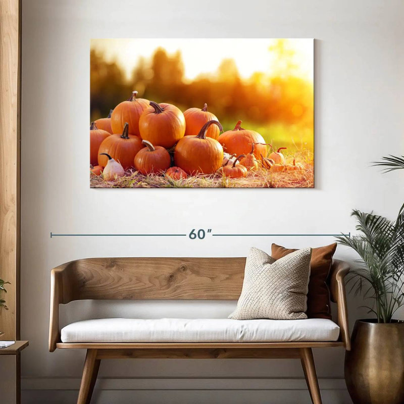 Récolte de citrouilles Yarlin, H 30 po x l 45 po