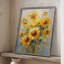 Reproduction encadrée FLORAL Series CDXLVII - bois massif-666414679